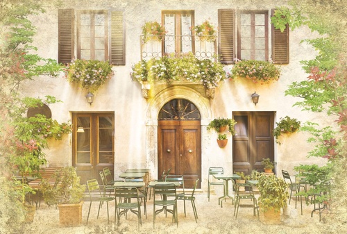 улочки, европейские, светлые