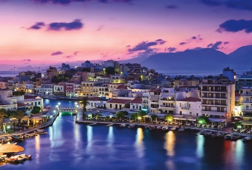 улочки, города, европейские, ночной город, яркие