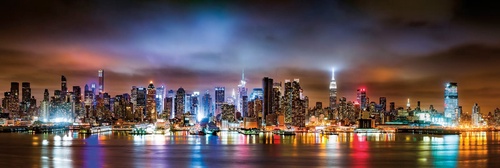 улочки, города, мегаполис, сити, ночные, яркие