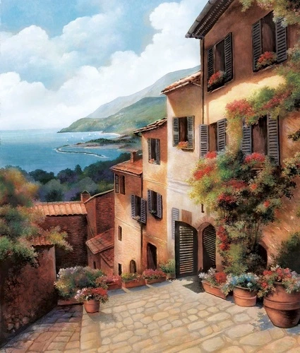 улочки, города, крым, приморский