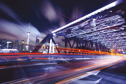 в офис, города, мегаполис, трасса, дорога