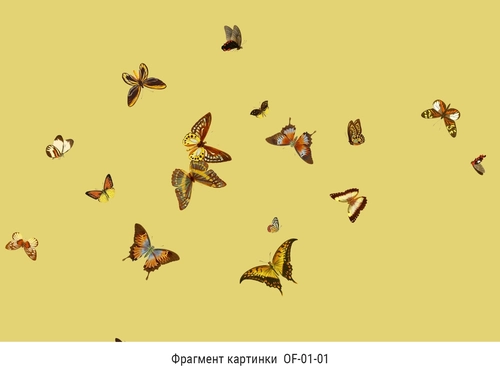 узор, бабочка, орнамент, бабочки, часть, фрагмент, кусок, желтые, разноцветные