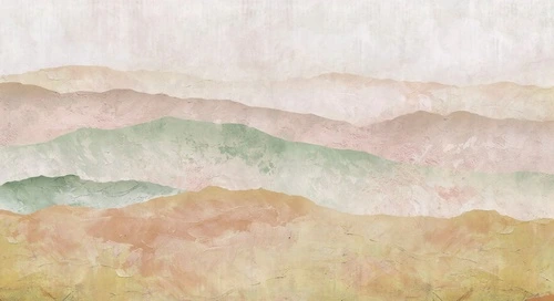 пейзаж, горы, желто-зеленые