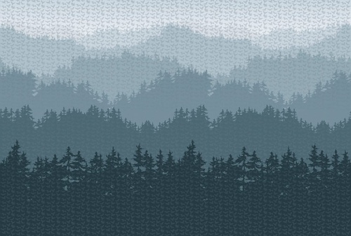 пейзаж, горы, серо-бирюзовые, серые, серые с градиентом