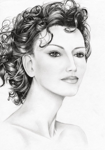 молодежные, девушка, графика, рисунок, черно-белые