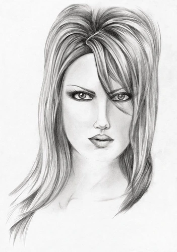 молодежные, девушка, рисунок, нарисованная