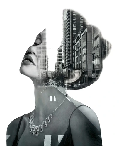 молодежные, девушка, черно-белые, фото