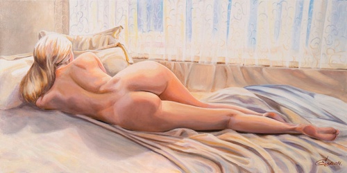 молодежные, девушка, обнаженная, вид сзади