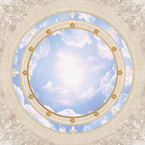 потолок, квадратный, круглый, небо