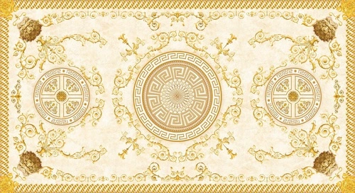 потолок, бежевые, светло коричневые, узор