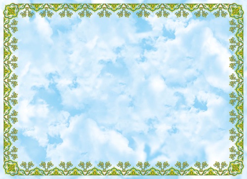 потолок, прямоугольные, небо, голубая