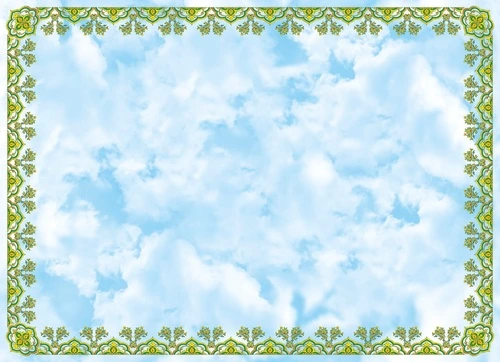 потолок, прямоугольные, небо, голубая