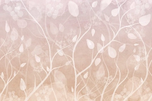 современные, ветки, листья, светло коричневые