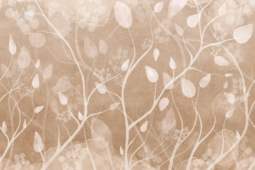 современные, ветки, листья, коричневые