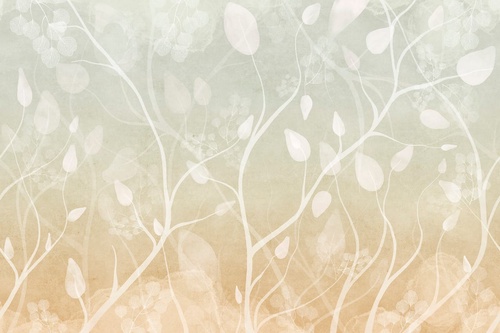 современные, ветки, листья, серо-коричневые