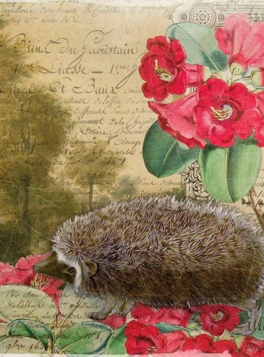 в детскую комнату, еж, ежик, в стиле прованс