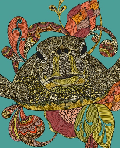 графика, черепаха, бирюзовая