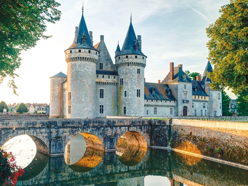 пейзаж, замок