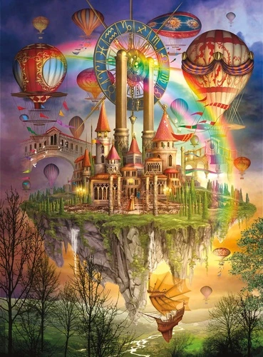 в детскую комнату, сказочный замок