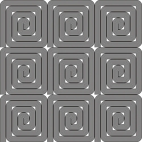 абстракция, черно-белые, линии, узор