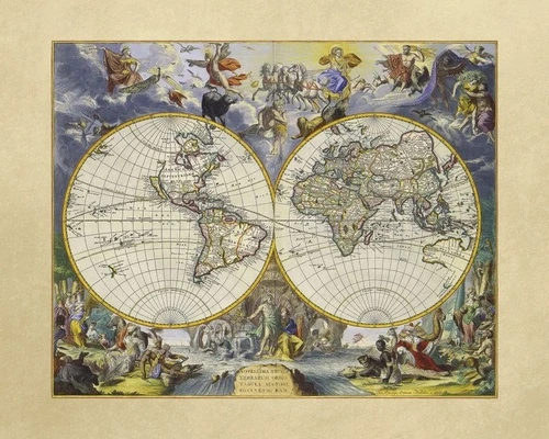 в офис, в кабинет, бежевые, карта мира, знаки зодиака