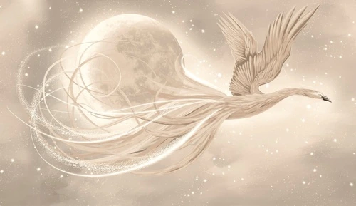 в детскую комнату, жар птица, бежевые