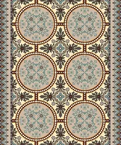 арабески, ковер, узор, бежевые