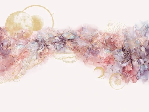 абстракция, разноцветные