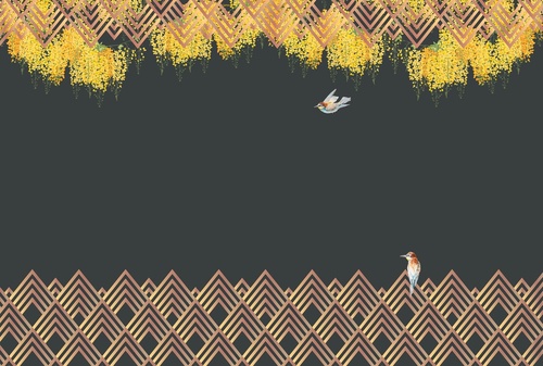 геометрия, узор, черные