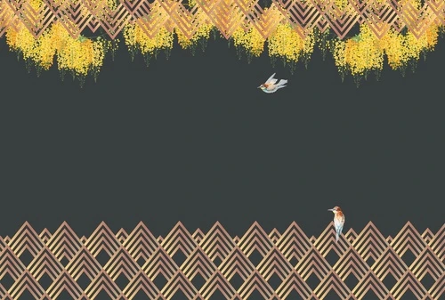 геометрия, узор, черные