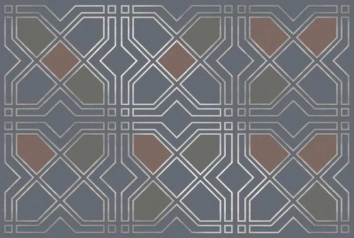 геометрия, узор, темно синий