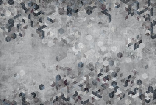 геометрия, узор, серо-черные