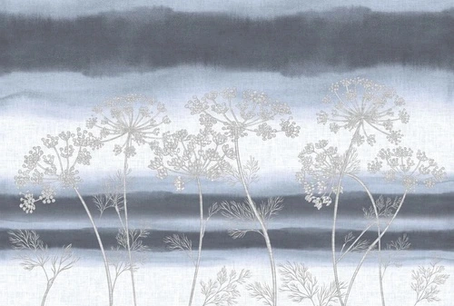 в ванную комнату, графика, серо-голубая