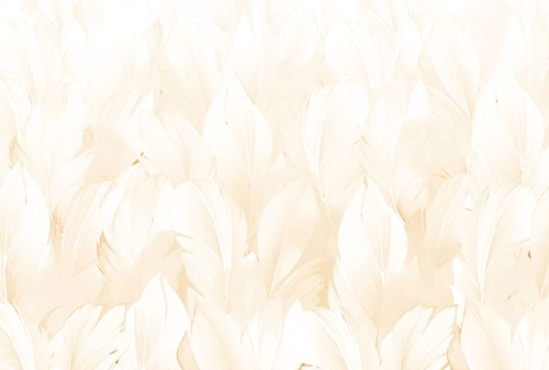 молодежные, перья, светло желтые