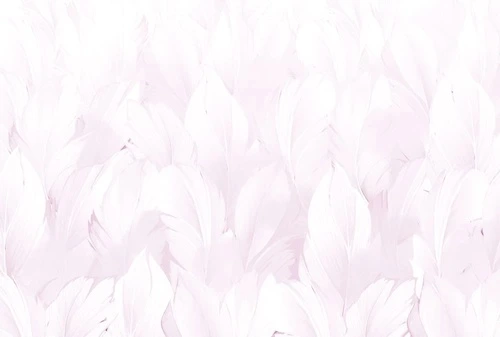 молодежные, перья, светло розовые