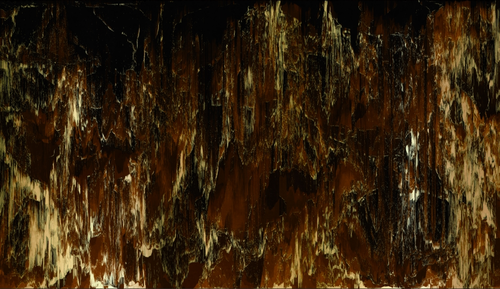 градиент, яркий, северное сияние, синий, темный, золото, сияние