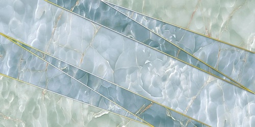 в ванную комнату, под мрамор, светло голубая