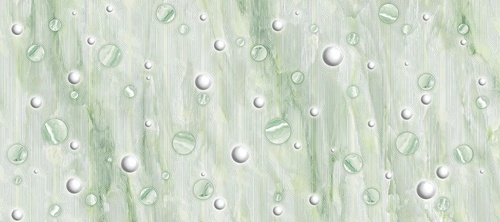 в ванную комнату, под мрамор, светло зеленая, капли