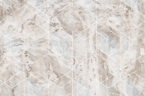 в ванную комнату, бежевые, под мрамор, с узором