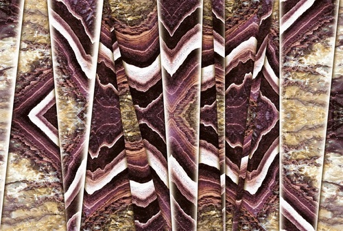 в ванную комнату, под мрамор, вертикальные, коричневая