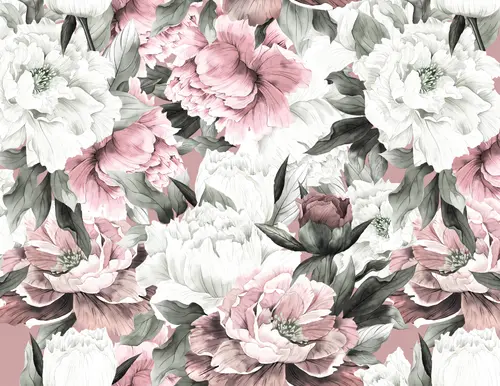 лепестки, цветы, растения, розы, пионы, листья