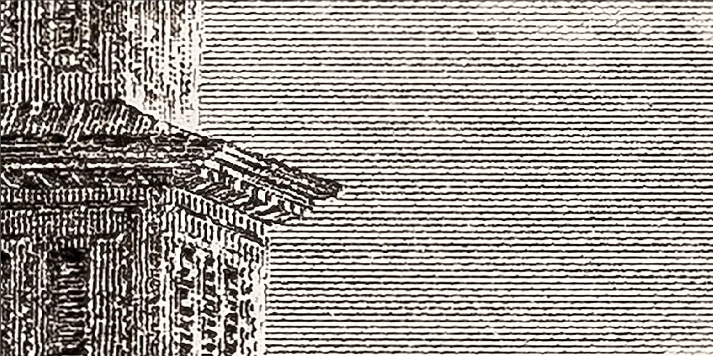 Арт-обои - наши работы, турецкий город, в графике