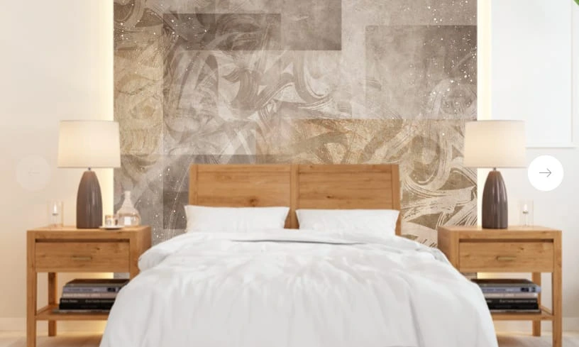 Фотообои в интерьере - абстракция, абстрактные, абстракция на стену, бежево-коричневая, лофт