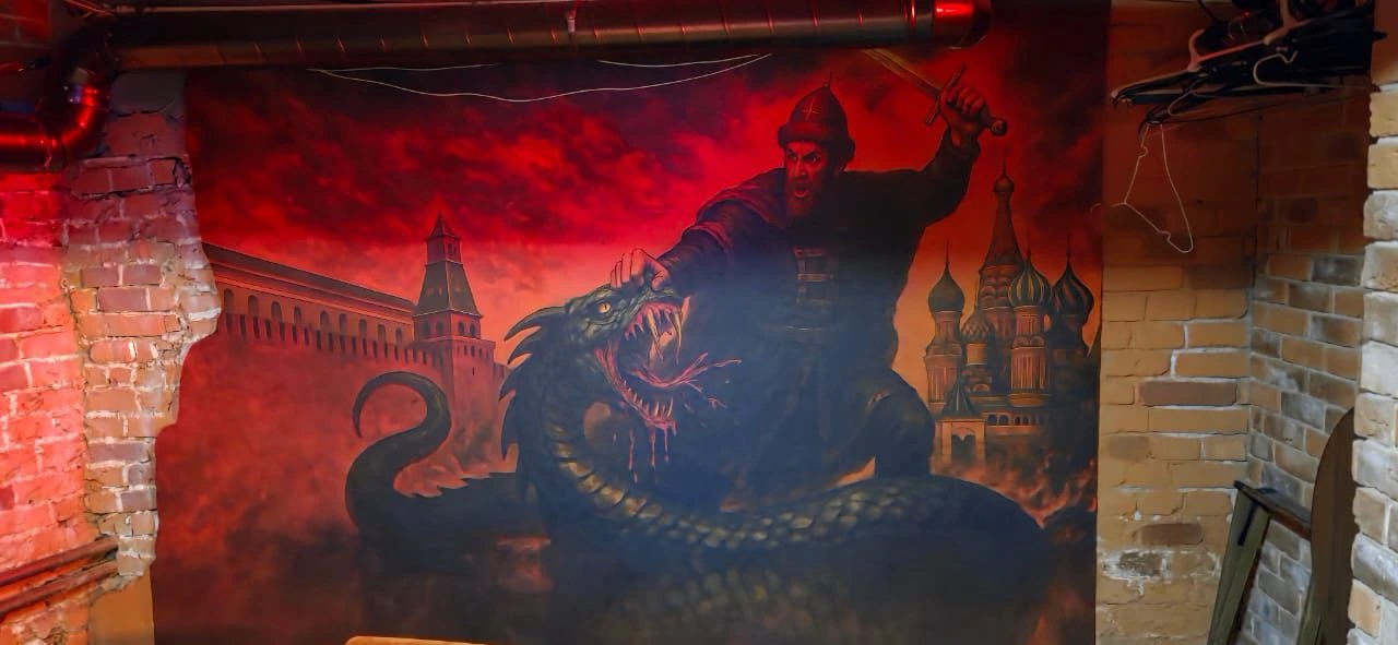 Фотообои и фрески в интерьере - наши работы, иван грозный