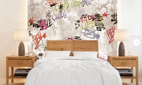 абстракция, абстракция на стену, абстрактная, с абстрактным рисунком, бежевая, слова