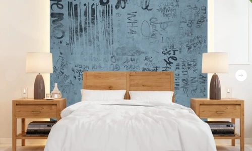 абстракция, абстрактные, абстракция на стену, черно-синяя, слова, буквы