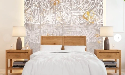 абстракция, абстрактные, абстракция на стену, бежевые, бежевая, бело-бежевая, с иероглифами