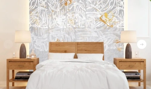 абстракция, абстрактные, абстракция на стену, серо-бежевая, с белым, с иероглифами