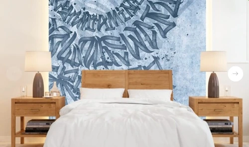 абстракция, абстрактная, абстракция на стену, сине-голубая, голубая, синяя графика, лофт, круговая