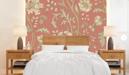 минимализм, узоры, с цветами, с листьями, терракотовая, серо розовая